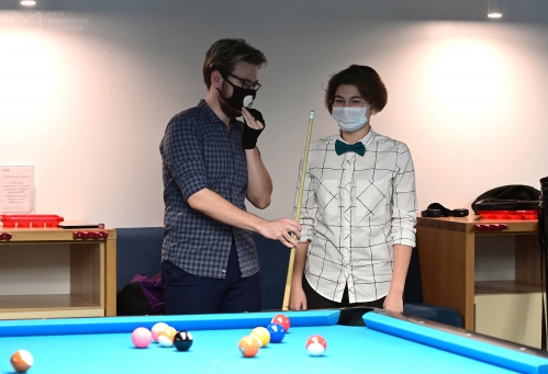 Сладкая парочка из РГГМУ довольна своим выступлением на турнире