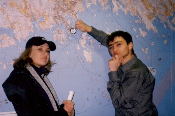 С Юрием Пащинским в Финляндии, 2002 г.