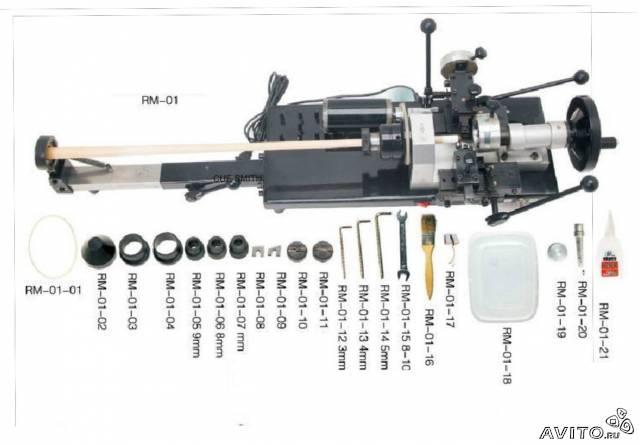 Многофункциональный станок для ремонта и ухода за киями