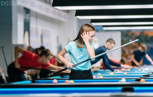 Ксения Жукова специализируется на снукере, но может показать себя и в пуле