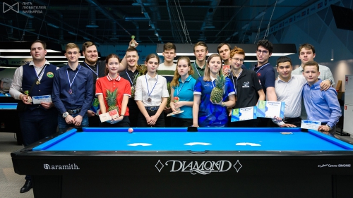 Победитель и призёры 3-го этапа прошлого сезона U-CUP team