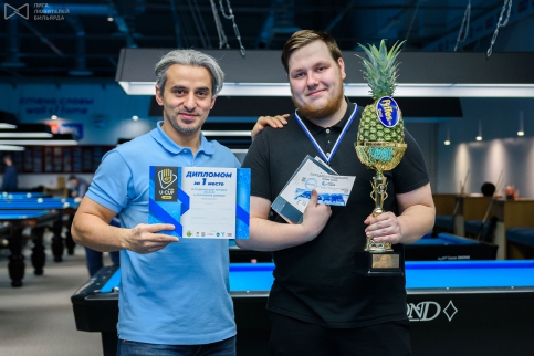 Победитель последнего докоронавирусного турнира U-CUP Pro Кирилл Красюк