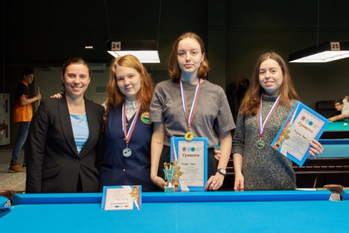 Чемпионки турнира! Чемпионки турнира!