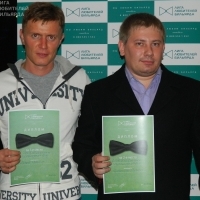 Денис с Сергеем поделили пьедестал