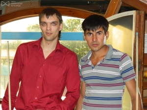 Олег и Али после вчерашнего праздника сдюжили "бронзу"
