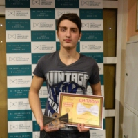 Бабочка и диплом цвета осени за 3 место у Антона Потекаева