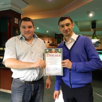 Рустам Давлятчин получил диплом на память о Мордовии