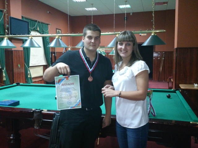 Череповец 2013. 4-й этап открытого кубка клуба "Маза" по пулу.