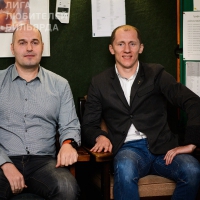 Олег Писаренко и чемпион Европы и мира по лёгкой атлетике Иван Гешко