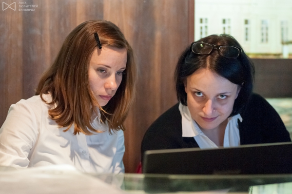 Судьи Мария Хомина и Юлиана Дьяченко