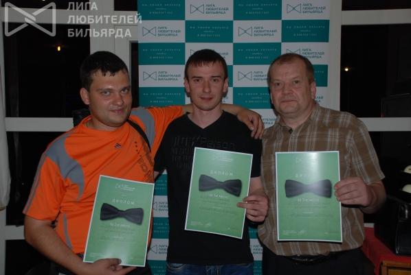 Призеры: «серебро» Алиш Мамедов, «золото» Владимир Куликов, «бронза» Алексей Ефимов