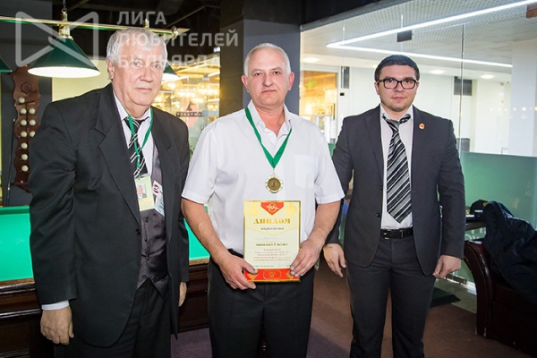 Андрей Харсеев - лучший игрок "Ветеранской лиги" 2015 года