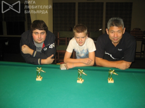 Лучшие игроки Кубка в личном зачете: Игорь Ли, Петр Иванов и Егор Гусев