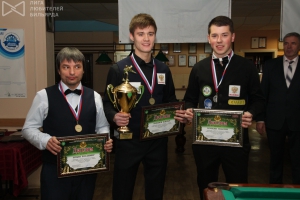 Победители Кубка ПФО 2017: Владимир Ильин, Ильдар Вахитов, Максим Кочкин