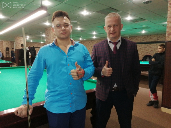 МСМК Сергей Плетнев (слева)