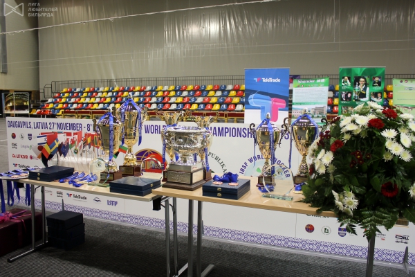 Трофеи чемпионата мира по снукеру 2013