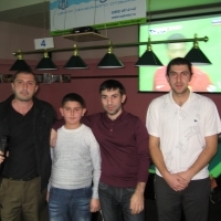 Четверка призеров чемпионата 2012 - победитель Григорян В.