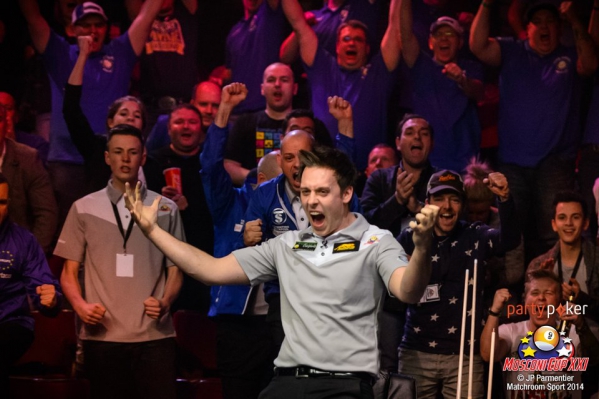 Торжество Карла Бойеса после очередной победы