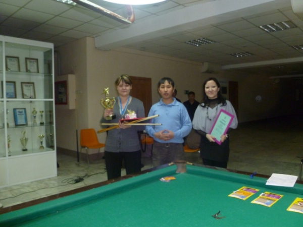 Победительницы и Айтал Ефремов