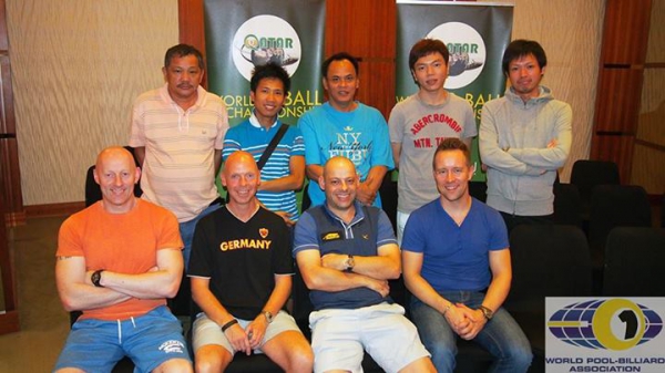 Efren Reyes (PHI), Alex Pagulayan (CAN), 2010 Francisco Bustamante (PHI), Chia-Ching Wu (TPE), Yukio Akagariyama (JPN), Daryl Peach (GBR), Ralf Souquet (GER), Darren Appleton (GBR), Mika Immonen (FIN)