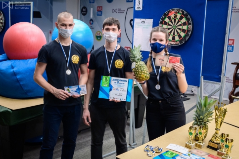 Команда Горного университета — серебрянный призёр 1-го этапа