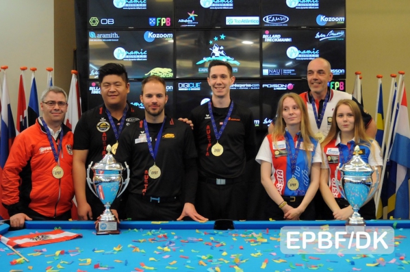 Командные турниры: сборная Австрии, сборная России