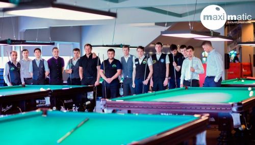 Вот они, первые гладиатора бильярда