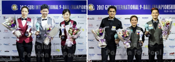 Тайваньские и филиппинские призеры турнира