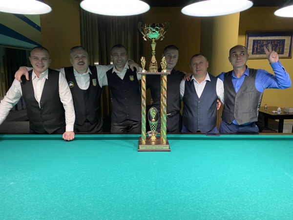 Сборная Винницы с командным Кубком