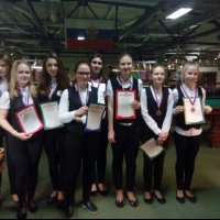 Призеры Первенства Воронежской области - девочки