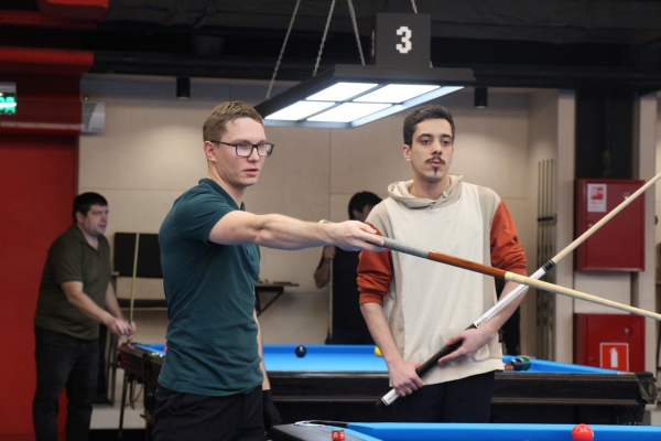 Команда Высшей школы экономики – Леонид Цыцарев и Саид Асиюн.